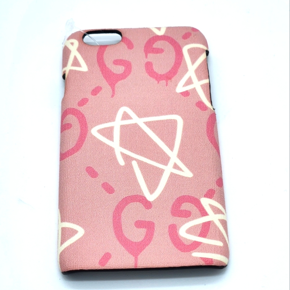 NWOT Authentic Gucci iPhone 6 phone case Pink